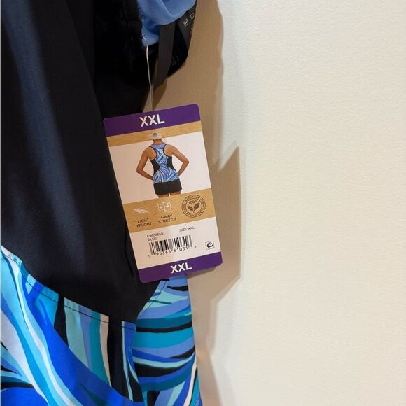 ZeroXposur Tankini Swimsuit Top and Bottom Size XXLarge NWT - Picture 4 of 16